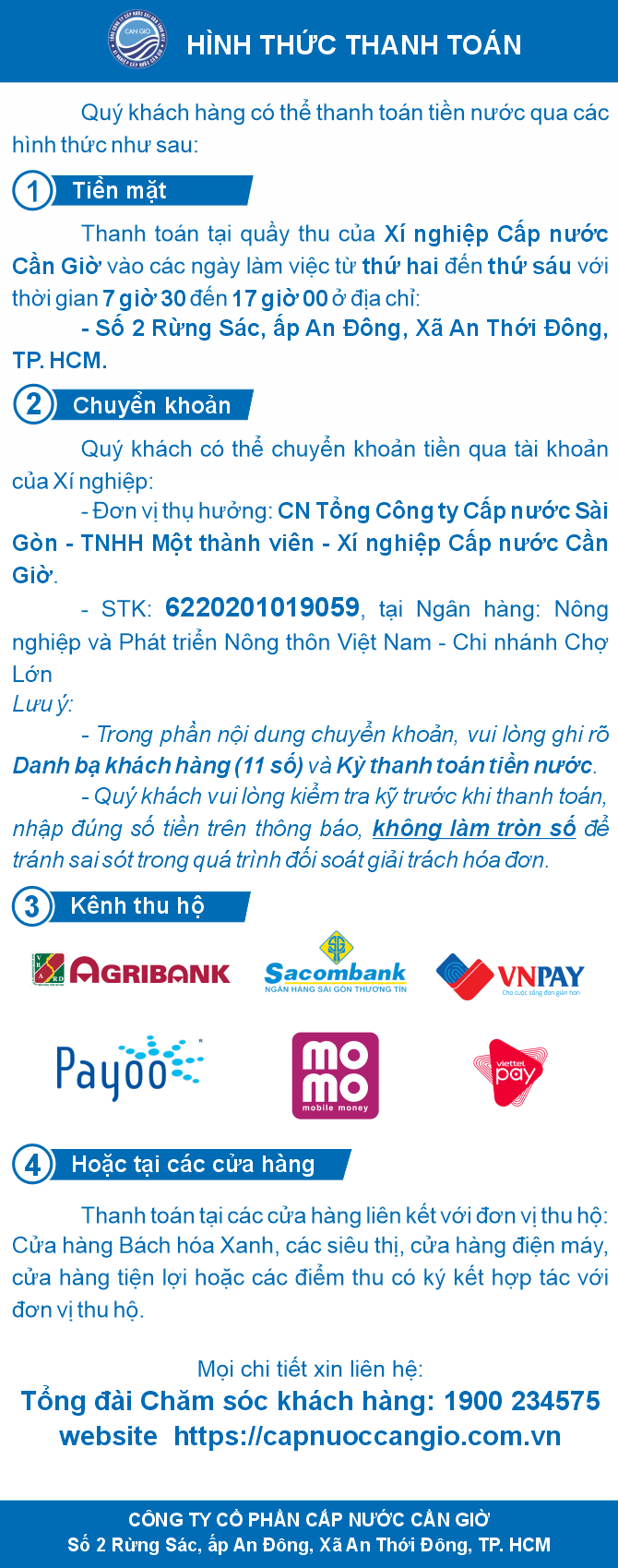 9. Xí Nghiệp Cấp nước Cần Giờ