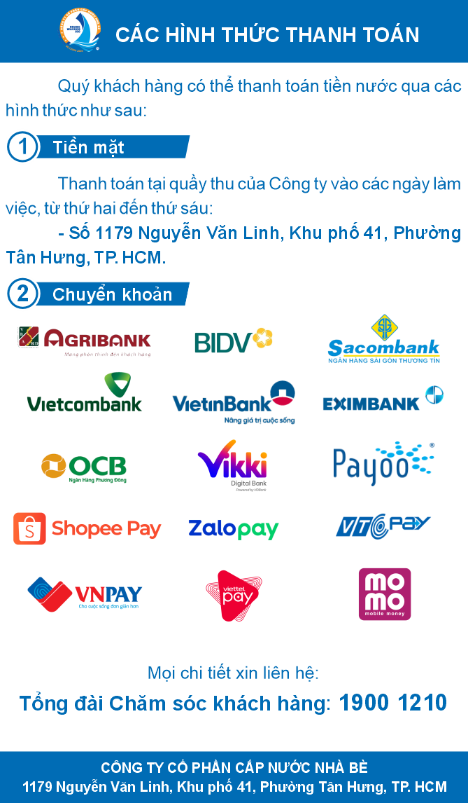 6. Công ty Cổ Phần Cấp Nước Nhà Bè